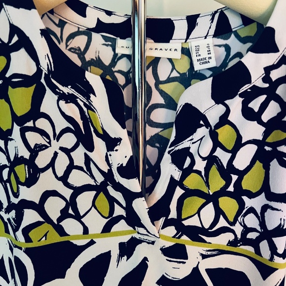 Susan Graver Short Sleeved Liquid Knit Top - Picture 3 of 4